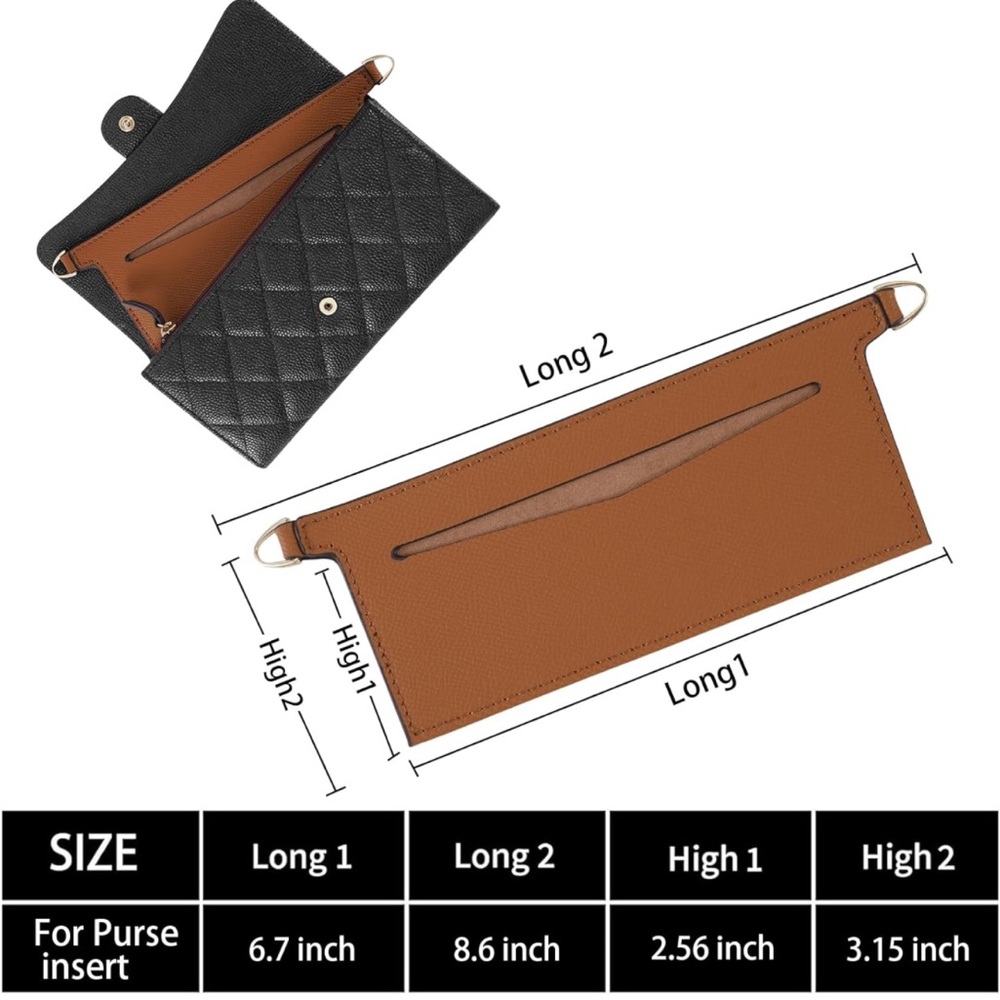 Wallet Insert With Chain - Picture 9 of 10